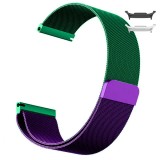 Curea otel, Milanese Loop Slim, compatibila cu Samsung Galaxy Watch8 44mm, Purple Gold
