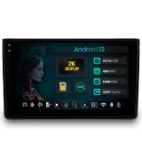 Cumpara ieftin Navigatie 2K HUB64 Audi A4(B6 B7) Seat Exeo, 4GB RAM, Android 13, Octacore, Slot Sim 4G, DSP, GPS, Wi-FI, Carplay, Android Auto, USB, Bluetooth, Waze,
