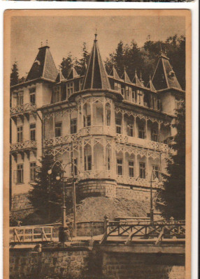 CPI B14293 CARTE POSTALA - SLANIC MOLDOVA. CASA DE ODIHNA, RPR, LIBRARIA NOASTRA foto