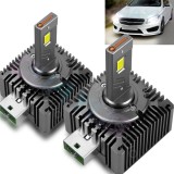 Cumpara ieftin Set 2 Becuri LED D3S Canbus Plug &amp; Play 180W 23000lm 6000K IP67