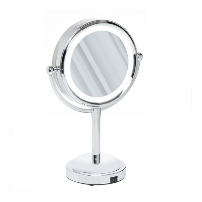 Oglinda pentru cosmetica, 0.7 W, 6000 K, 10 x LED, 3 x AA, 11.5 cm, marire 3x foto