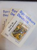 SPRACHKURS DEUTSCH , CURS DE LIMBA GERMANA , VOL. 1,2,3 de ULIRCH HAUSSERMANN , GEORG DIETRICH , ULRIKE WOODS , HUGO ZENKNER , 1994 * VOLUMUL I PREZIN