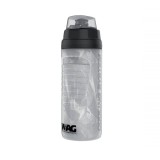 Bidon Apa WAG 500ml, Transparent/Negru - Bicicleta, Sport