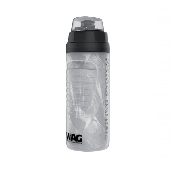 Bidon apa WAG 500ml, culoare transparent/negru Cod:588180190RM