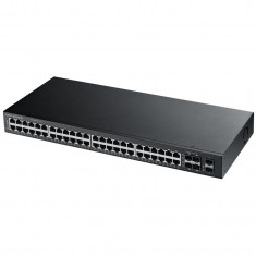 Switch ZyXEL Gigabit GS2210-48, 44-Port x 10/100/1000 Mbps, 4-Port x 10/100/1000 Mbps RJ45/SFP, 2 x SFP Port foto