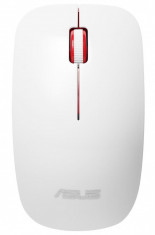 Mouse Asus WT300 fara fir alb + rosu foto
