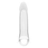 Manșon DREAMTOYS RAMROD, pentru extensia penisului, material moale și fleixibil, lungime 20.5 cm, transparent