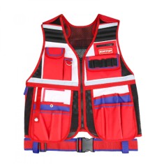 Vesta EMTOP ETVT1701, 14 Buzunare, Bretele Reglabile pentru Umeri si Talie, Compartimente Multiple pentru Depozitare, Sarcina Maxima 3kg, Ideala pentr