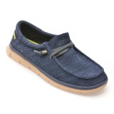 Mocasini GRYXX bleumarin, 40083, din material textil
