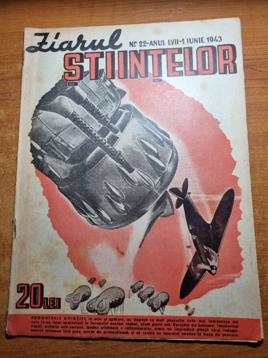 ziarul stiintelor 1 iunie 1943-noutati astronomice