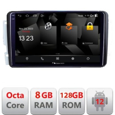 Navigatie Mercedes C 2001-2004 CLK G 2004-2006 5960Pro-171 Android Octa Core Qualcomm 2K Qled 8+128 DTS DSP 360 4G Optical CarStore Technology foto