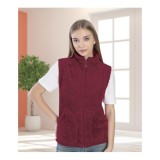Vesta Dama Baki Polar Bordo