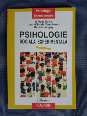 Psihologie sociala experimentala foto
