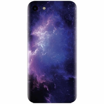 Husa silicon pentru Apple Iphone 5c, Purple Space Nebula foto