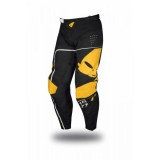 MBS Pantaloni motocross/enduro Ufo Plast Slim Sharp, negru/portocaliu, 52, US=34, Cod Produs: PI04444K52