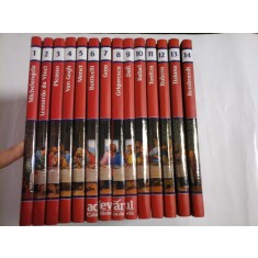 COLECTIA PICTORI DE GENIU - ADEVARUL Biblioteca de arta - 14 VOLUME ( serie completa )