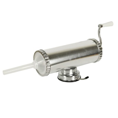 Aparat de umplut carnati Grunberg, 1.5 kg, aluminiu, Argintiu foto