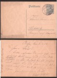Germany 1914 Postal History Rare Old postcard postal stationery Sonnefeld D.461