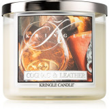 Kringle Candle Brandy &amp; Leather lum&acirc;nare parfumată 411 g