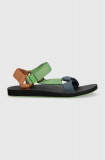 Teva sandale Original Universal barbati, culoarea verde