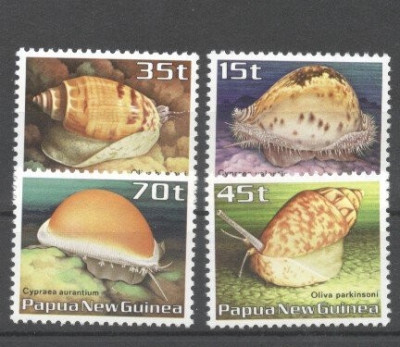 Papua New Guinea 1986 Shells, MNH S.336 foto