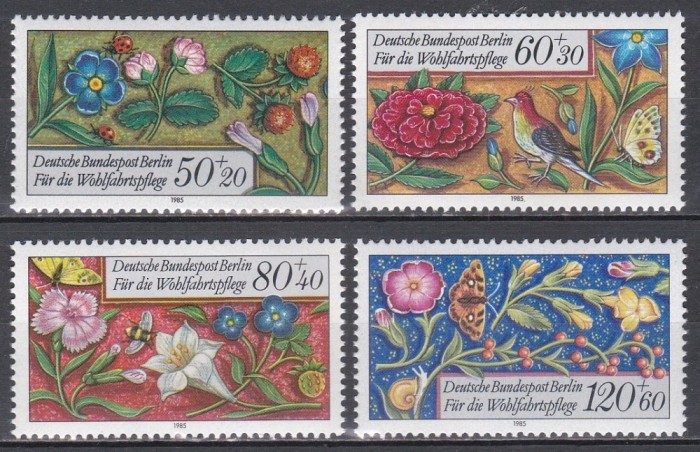 Germania Berlin 1985 - Floră și faună, MNH