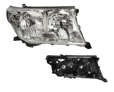 Far Toyota Land Cruiser V8 (Fj200), 11.2007-12.2011, fata, Dreapta, H11+HB3; electric; fara motoras, DEPO foto
