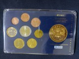 Euro set - Grecia 2002-2006 + medalie comemorativă , UNC, Europa