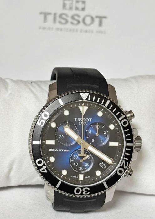 Ceas Tissot Seastar Chronograph in cutie, garantie