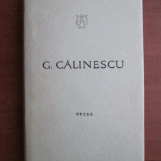 George Calinescu - Opere, vol VI - Bietul Ioanide (2), (ed cartonata)