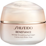 Shiseido Benefiance Wrinkle Smoothing Eye Cream crema hranitoare de ochi pentru a reduce ridurile 15 ml