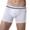 Boxer barbati bumbac Igam Clasic Bianco 6-XL