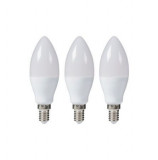 Cumpara ieftin Set 3 becuri LED V-tac, E14, 5.5W (40W), 470 lm, A+, lumina calda, Vtac