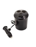 Incarcator multifunctional bricheta auto cu 2 porturi usb, Carguard