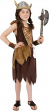 Costum Viking fetite 7-9 ani