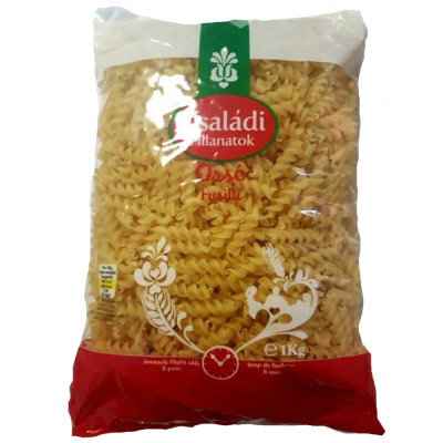 Fusilli Csaladi, 1 kg, Paste Fainoase, Paste Fusilli, Fusilli din Grau, Paste Clasice, Paste Tip Fusilli, Fusilli la Punga, Paste Csaladi, Paste Faino foto