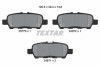 TEXTAR 2577801 set placute frana,frana disc