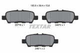 TEXTAR 2577801 set placute frana,frana disc