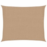 Cumpara ieftin Panza parasolar, gri taupe, 2,5x3 m, HDPE, 160 g/m&sup2;