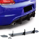 Splitter difuzor spate pentru performanta, potrivit pentru VW Scirocco 4 137 138 08-17 Performance AutoTuning