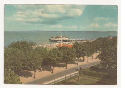 SG1 - Carte Postala-Germania- Ahlbeck, Circulata 1963 foto