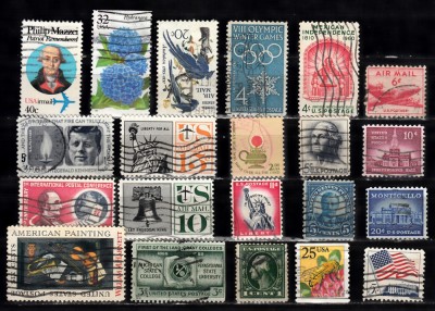 A7 T1 70 - Timbre foarte vechi - America foto