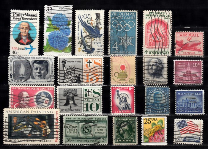 A7 T1 70 - Timbre foarte vechi - America