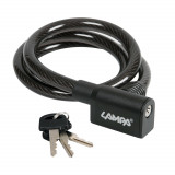 Antifurt cablu spiralat acoperit cu plastic &Oslash;10mm - 80cm Garage AutoRide