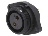 Soclu SP21 mamă PIN 2 IP68 30A 500V 4mm2 -25&divide;85&deg;C