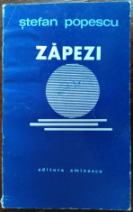 STEFAN POPESCU - ZAPEZI (POEME) [editia princeps, 1973 / tiraj 570 ex.] foto