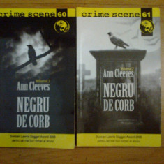 z2 Negru de corb - Ann Cleeves (2 volume)