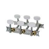 Set Chei Chitara Clasica Ideallstore, Metal Otel Nichelat, 6 Corzi, Gri, Accesorii Chitara