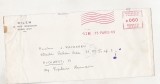 bnk fil Franta - plic circulat spre Romania 1966 - francatura mecanica