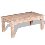 Masuta de cafea din lemn de acacia 110 x 60 x 45 cm